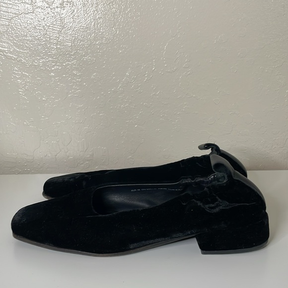 COS Black Velvet Women's Shoes - Picture 7 of 12